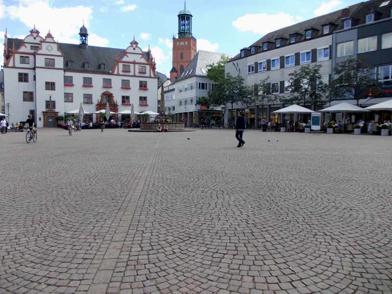 Marktplatz in Darmstadt