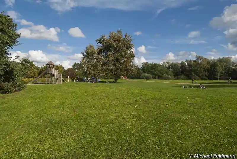Spielplatz im Darmstädter Bürgerpark
